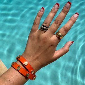 TORY BURCH • Mandarin Wrap Bracelet